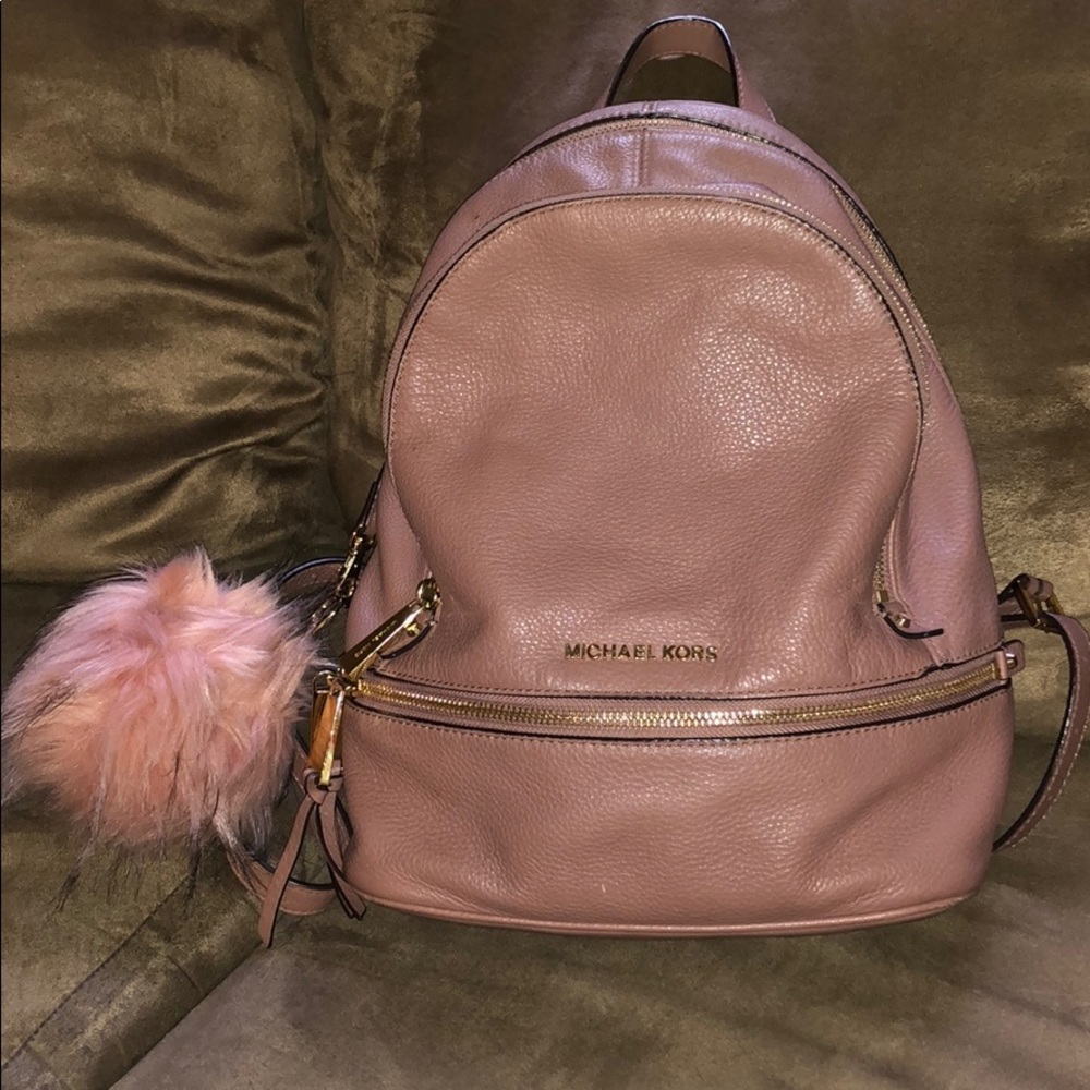 Michael Kira leather backpack